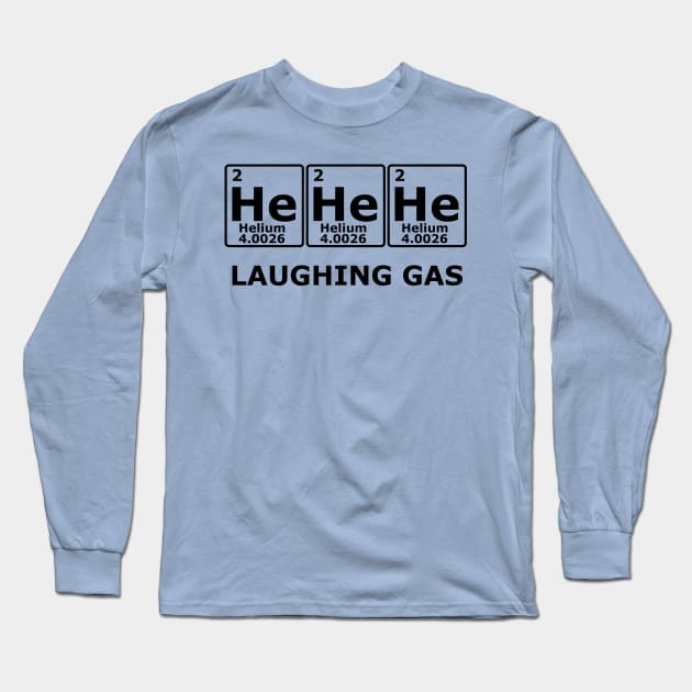 Laughing Gas Long Sleeve T-Shirt by flimflamsam